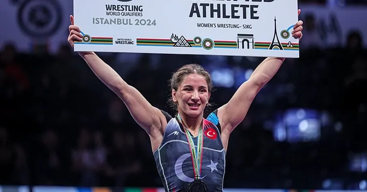 Milli güreşçi Zeynep Yetgil olimpiyat kotası aldı