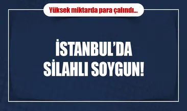 Fatih’te silahlı soygun