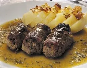 Beef Olives Rulo Sığır Eti İngiliz Mutfağından