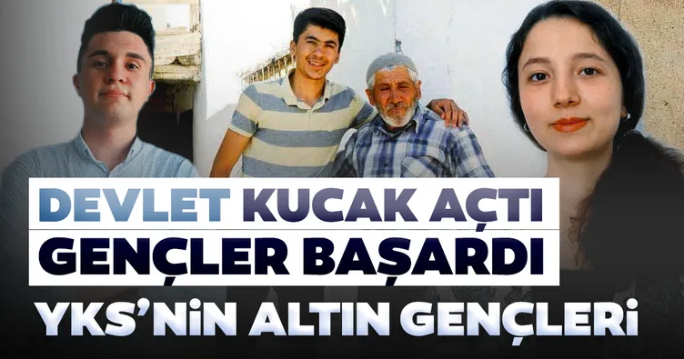 Devlet kucak açtı gençler başardı