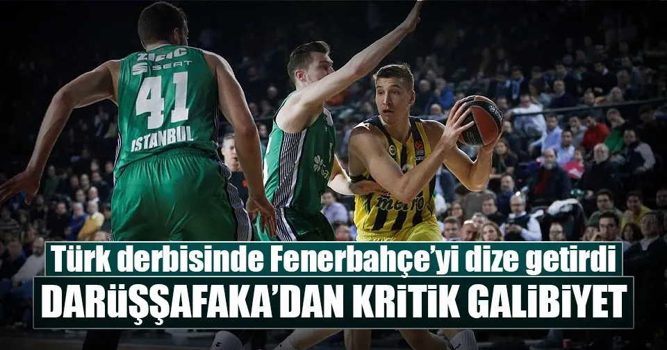 Darussafaka Dogus Fenerbahce Mac Sonucu Spor Haberleri