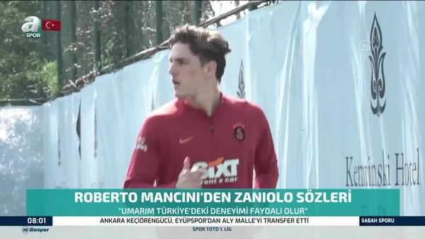 Roberto Mancini'den Zaniolo yorumu | Video