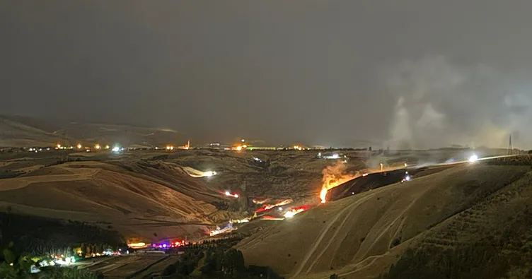 Eymir Gölü yakınlarındaki ormanlık alanda yangın çıktı!