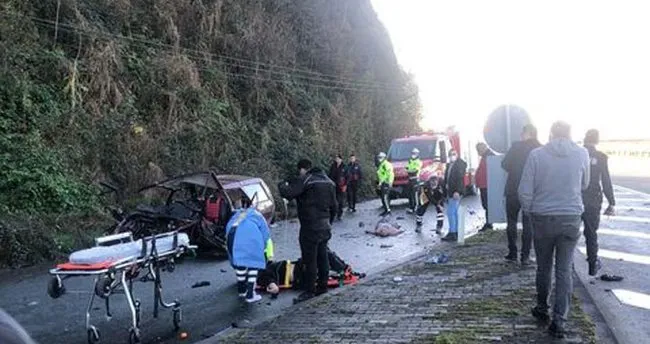 Rize De Trafik Kazasi 1 Olu 2 Yarali Son Dakika Haberler
