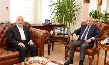 Çalışma ve Sosyal Güvenlik Bakanı Bilgin, HAK-İŞ Genel Başkanı Arslan’ı kabul etti