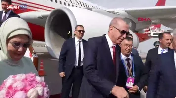 Başkan Erdoğan, Kırgızistan’da | Video