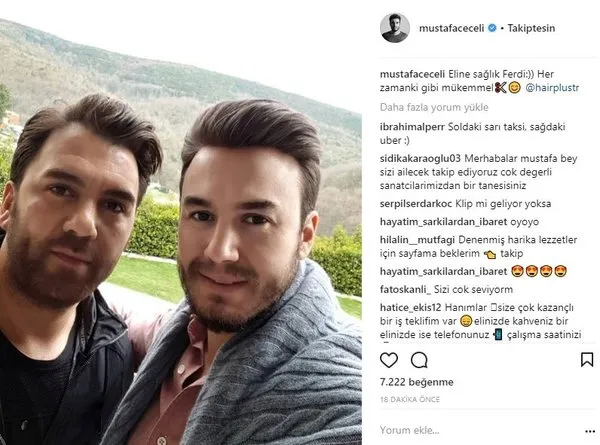 Ünlülerin Instagram paylaşımları (15.03.2018)