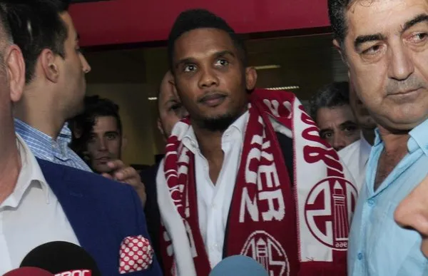 Antalya'da Samuel Eto'o coşkusu