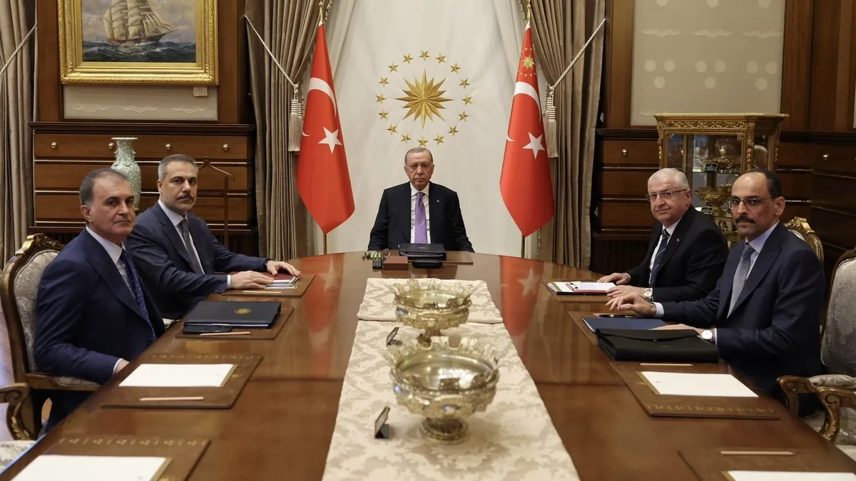 SON DAKİKA | Başkan Erdoğan liderliğinde Beştepe'de güvenlik toplantısı
