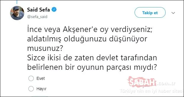 FETÃ'cüler sosyal medyada Åok geçirdi