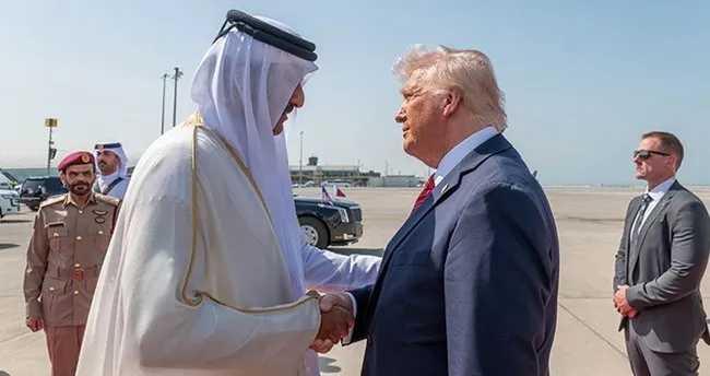 Katar Emiri Al Sani, ABD Başkanı Trump ile İsrail-İran gerilimini görüştü