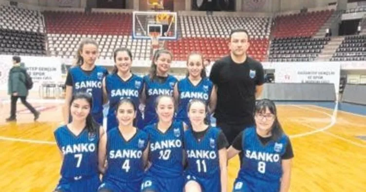 Sanko okullarının basketbol başarısı