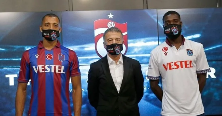 Trabzonspor’da yeni transferler Vitor Hugo ve Djaniny Semedo için imza töreni