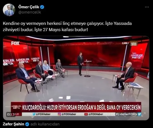 Kılıçdaroğlu, Cumhur İttifakı seçmenini 'ahlaksız' diyerek hedef aldı! AK Parti'den tepki...