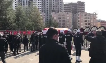 Şehit polis memuru Vedat Kaya Mardin’de son yolculuğuna uğurlandı