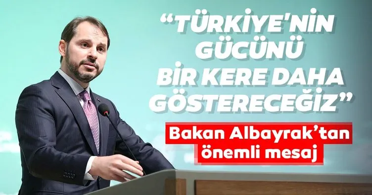 Son dakika | Bakan Albayrak’tan önemli açıklama: Türkiye’nin gücünü bir kere daha göstereceğiz
