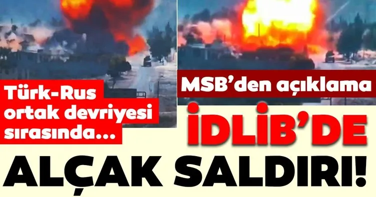 Son dakika: İdlib’de Türk-Rus ortak devriyesi sırasında bombalı saldırı! Milli Savunma Bakanlığı’ndan açıklama!