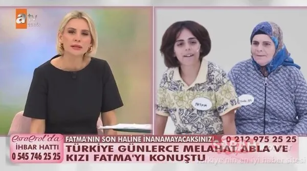 Eşi ve kumasıyla birlikte yaşıyordu! Esra Erol’da Fatma’nın son hali yürek burktu!