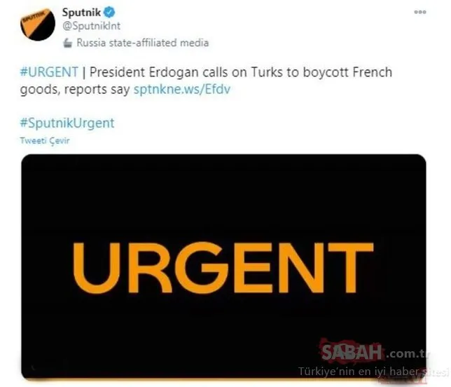 Başkan Erdoğan'ın Fransız mallarına boykot çağrısı dünya basınında! Hepsi son dakika geçti