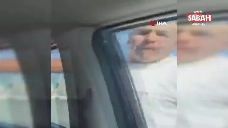 Meksika’da trafikte yangın tüpü ile çöp kavgası | Video