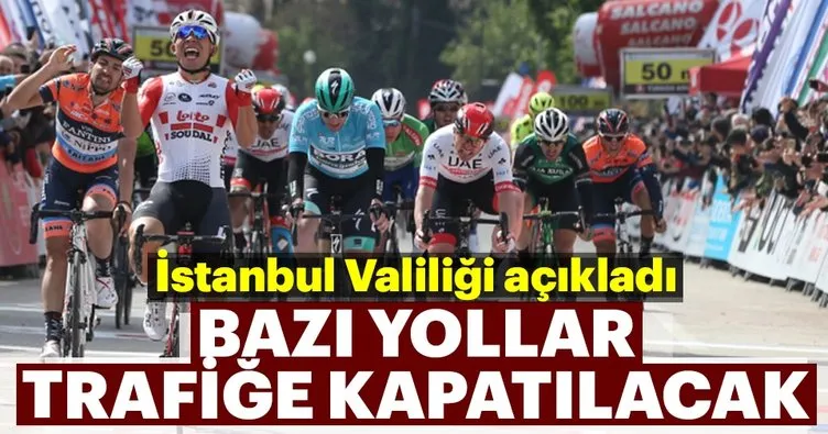 55. Cumhurbaşkanlığı Türkiye Bisiklet Turu nedeniyle bazı yollar kapatılacak
