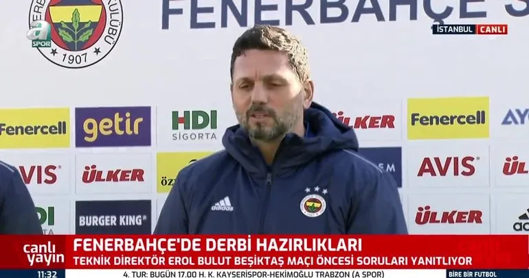 Fenerbahçe Teknik Direktörü Erol Bulut’tan Samatta açıklaması!