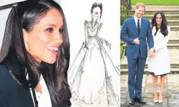 Meghan’ın gelinliği Moralıoğlu’ndan