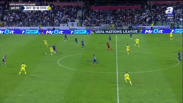 GOL İZLE | Bosna Hersek 0-1 İsveç (Gyökeres)