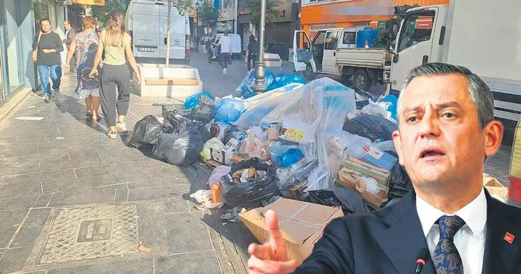 İzmir’deki çöp krizi vatandaşı bezdirdi! Özgür Özel’e çağrı: Silivri’ye gideceğine gel rezaleti gör