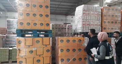 Market depolarına şok baskın