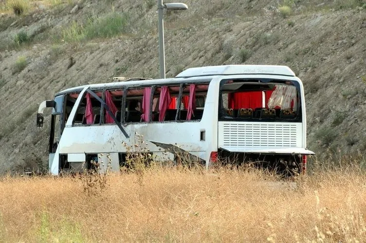 Halkalı’da asker taşıyan otobüse bombalı saldırı