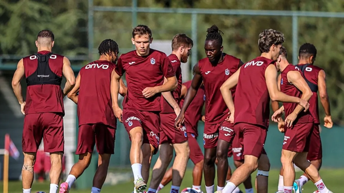 Trabzonspor, yeni sezon hazırlıklarını sürdürdü!
