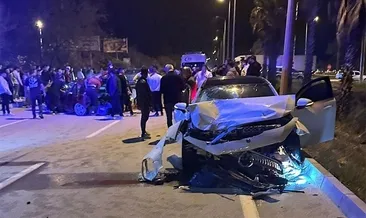 Finike’de feci kaza