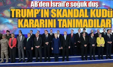 AB liderlerinden Kudüs kararı