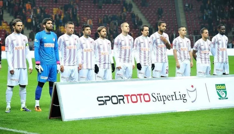Galatasaray - Elazığspor maçından kareler