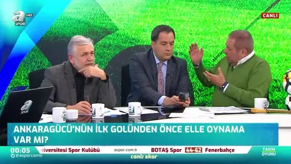 Erman Toroğlu: Ankaragücü'nün ilk golünden önce elle oynama var