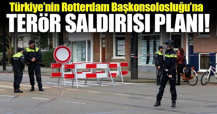 Türkiye’nin Rotterdam Başkonsolosluğu’na terör saldırısı planı!