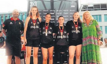 Edanur’un takımı Almanya 2.’si oldu