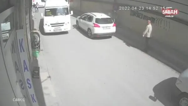 Elazığ'da ilginç kaza güvenlik kamerasında | Video