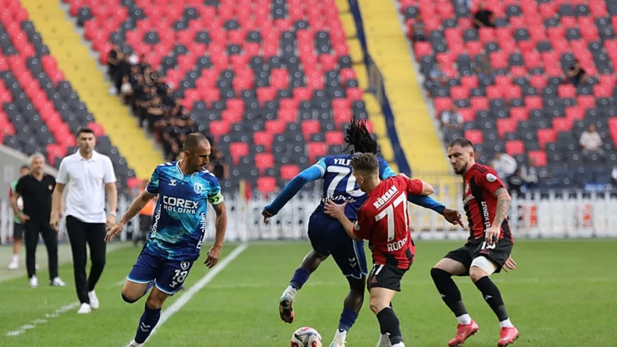 Süper Lig: Gaziantep FK ile Samsunspor yenişemedi!