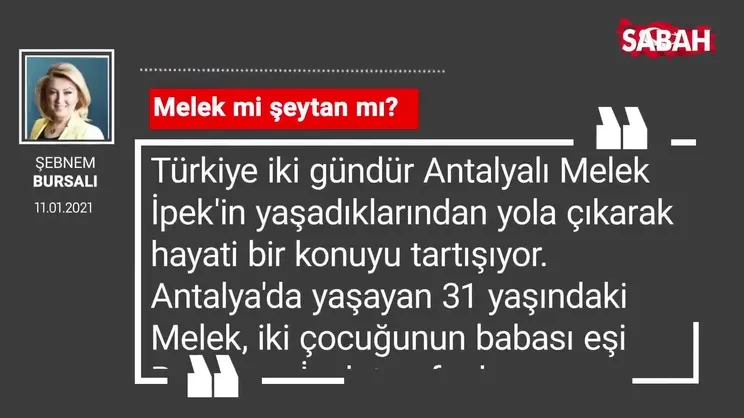 Şebnem Bursalı | Melek mi şeytan mı?