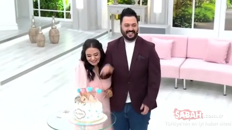 Caner Toygar ve eşi, Esra Erol canlı yayınında çocuklarının cinsiyetini öğrendi! İşte Caner Toygar ve eşinin o heyecan dolu anları!