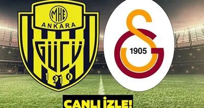 ANKARAGÜCÜ GALATASARAY MAÇI CANLI İZLE ⚽ beIN SPORTS 1 ekranı ile Süper Lig Ankaragücü Galatasaray maçı canlı yayın izle!