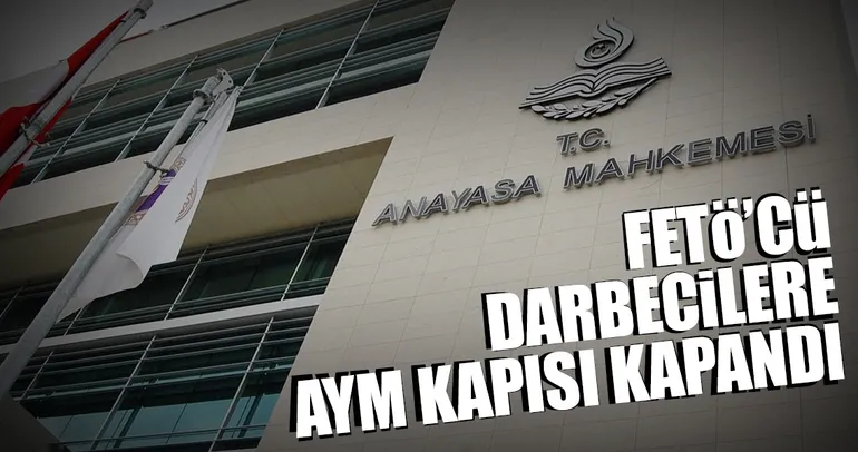 AYM’den darbecinin ‘ihlal’ başvurusuna ret