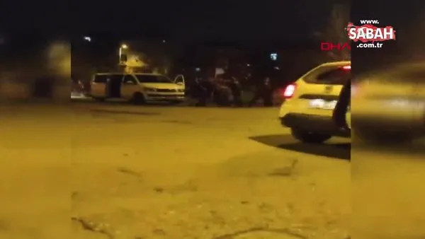 Ataşehir'de düğün sonrası çıkan kavgaya polis müdahalesi | Video