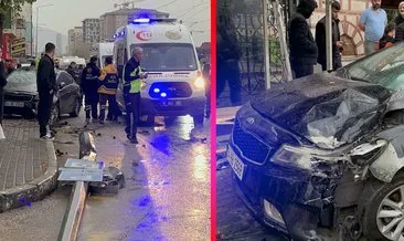 Bursa'da iftar öncesi acı haber! Otobüs durağına daldı! Ortalık savaş alanına döndü! #bursa
