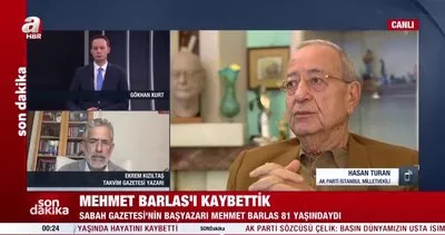 AK Parti İstanbul Milletvekili Hasan Turan, Mehmet Barlas’ın ailesine taziyelerini iletti | Video