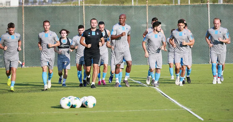 Trabzonspor’un maç programı belli oldu