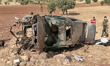 Mardin’den acı haber! 2 askerin bulunduğu otomobil devrildi