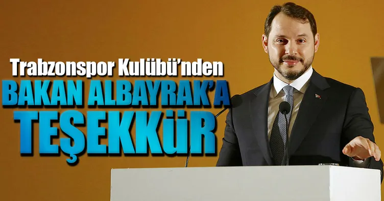 Bakanlarımıza teşekkürler